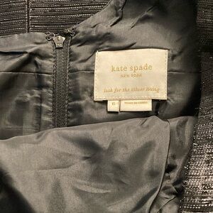 Kate Spade Shimmering Black Dress